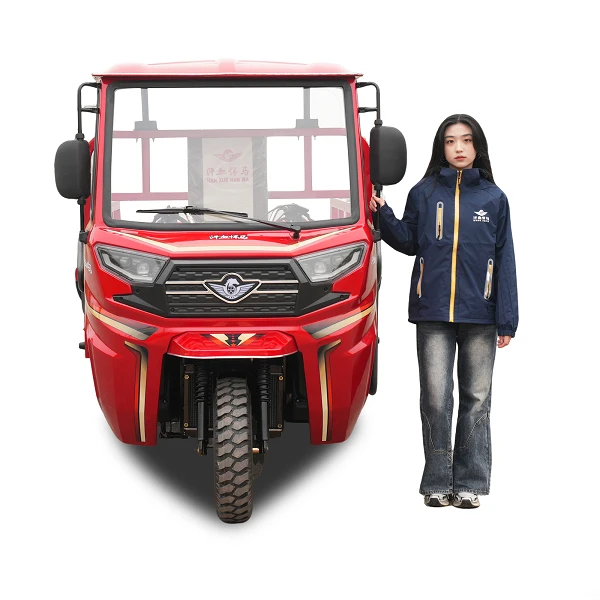 Heavy Duty Long-Bed Cargo Three-Wheeler
